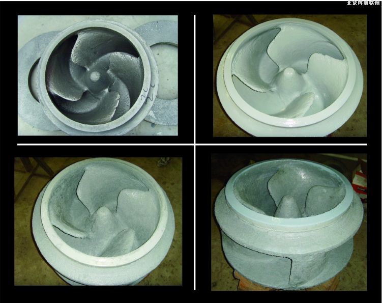 电厂循环浆液泵修复耐磨涂层保护